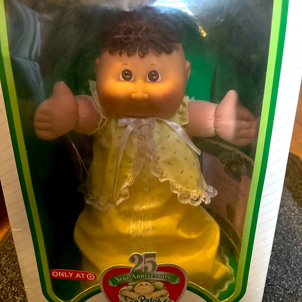 Un opened like new cabbage patch premie doll.